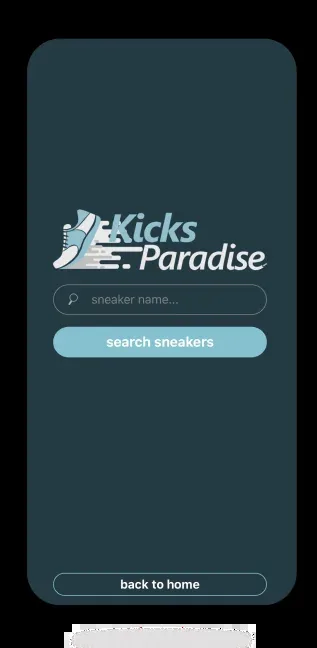 Kicks Paradise project screen